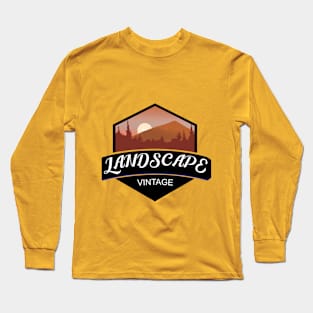 landscape Long Sleeve T-Shirt